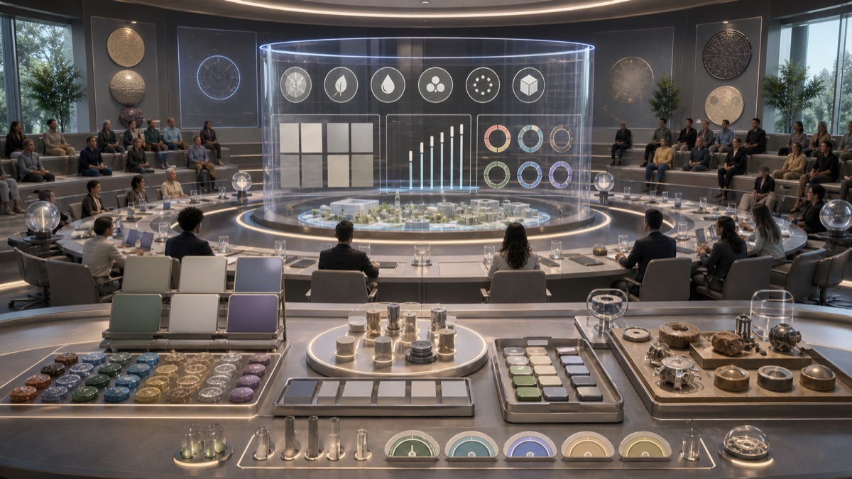 Abundance Claim Public Audit Room reference image showing a public audit room for abundance claims, rights, revisions, and failures