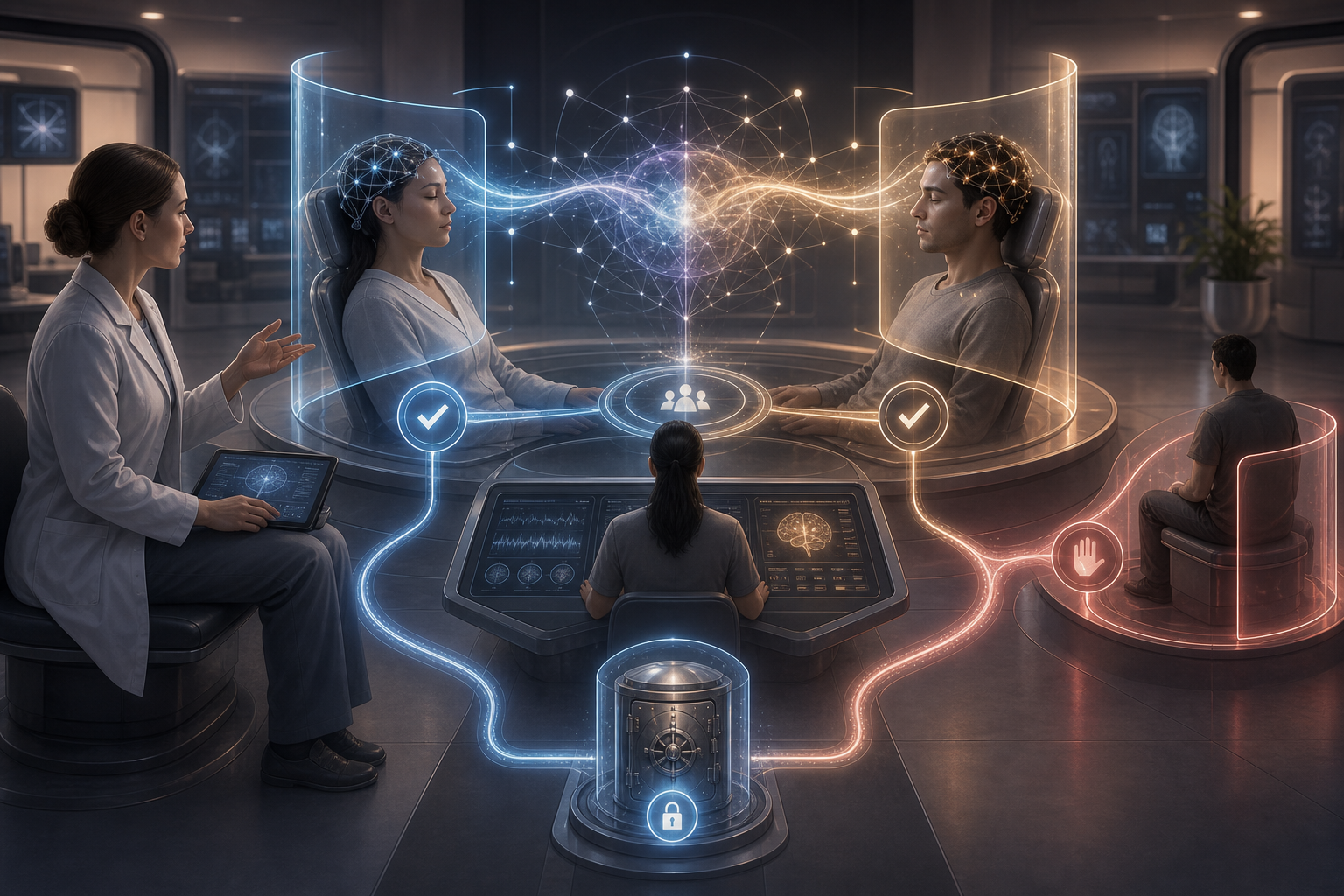 Brain Bridge Consent Map reference illustration for WN Encyclopedia