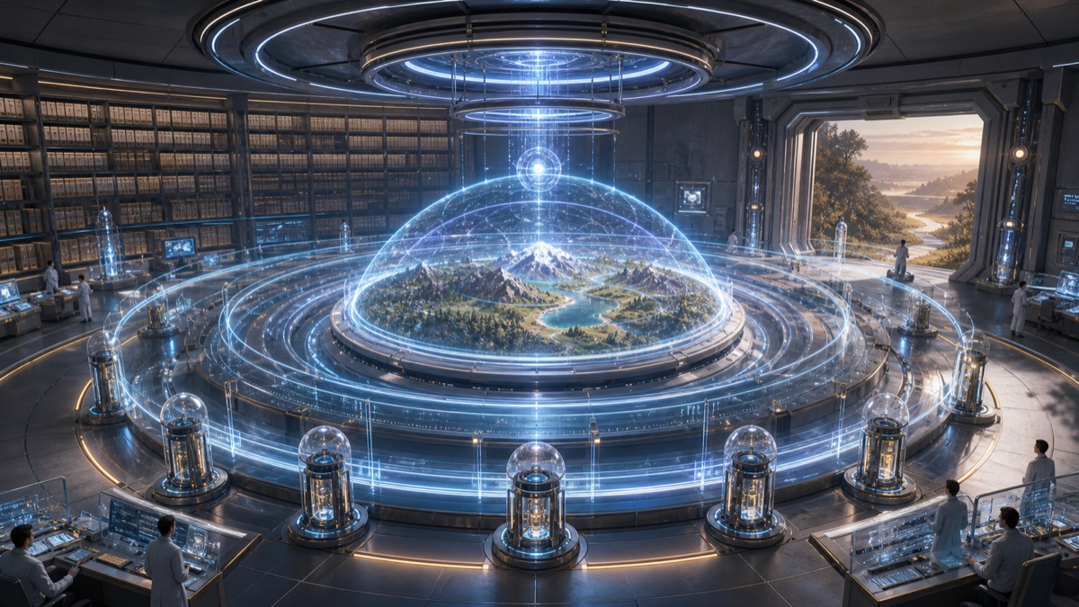 Created-World Custody Stack reference illustration for WN Encyclopedia