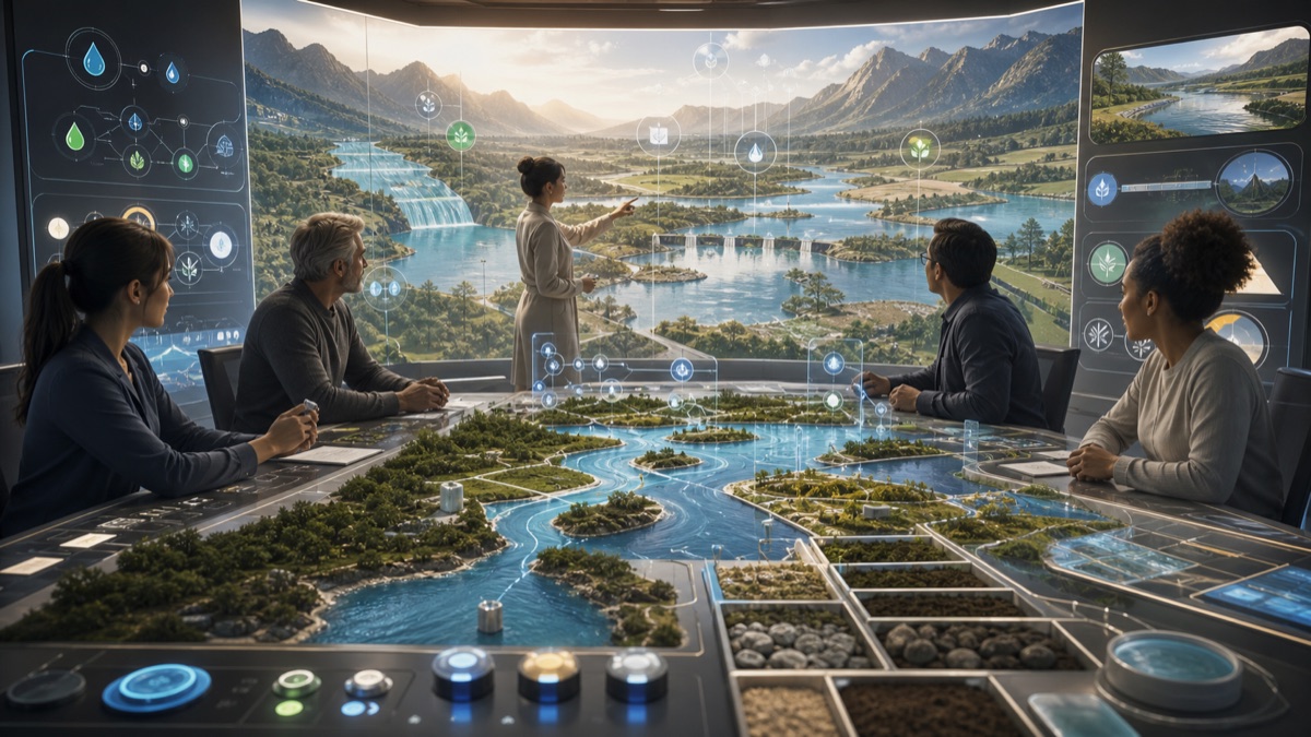 Engineered World Water Right reference illustration for WN Encyclopedia