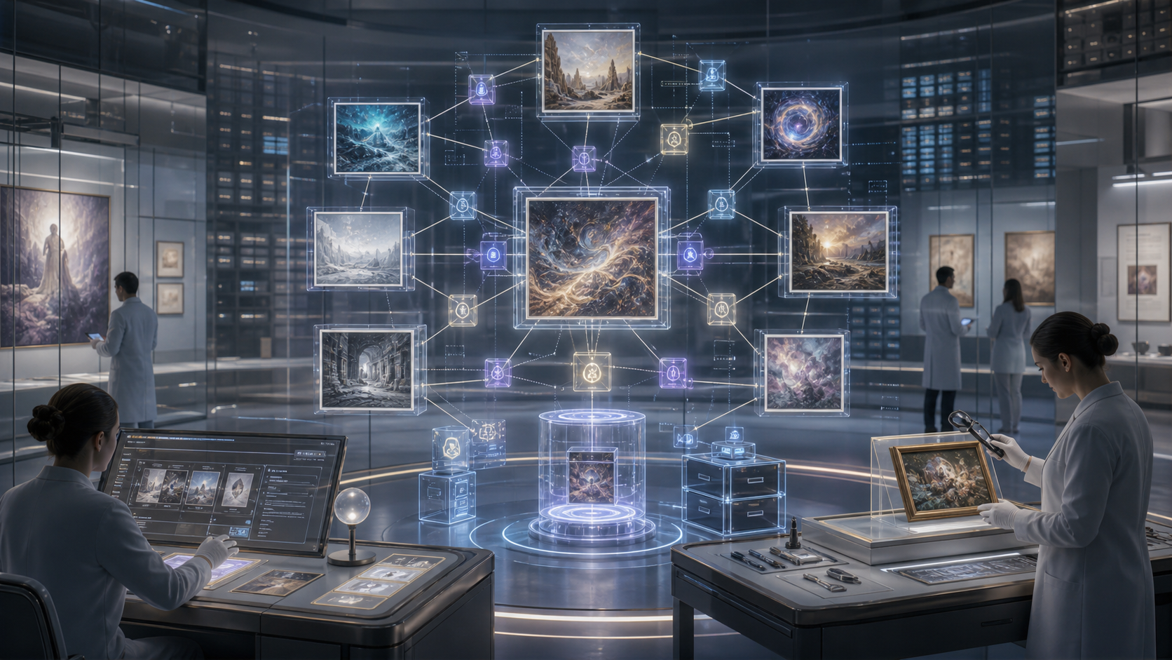 Exchange Provenance Chain reference illustration for WN Encyclopedia