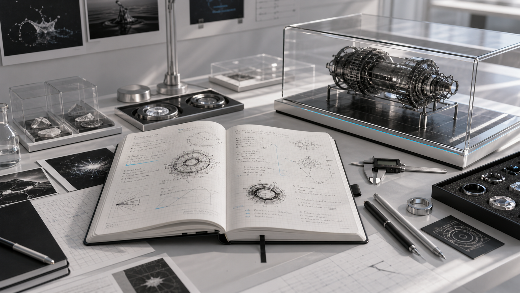 Impossible Machine Lab Notebook reference image for WN Encyclopedia