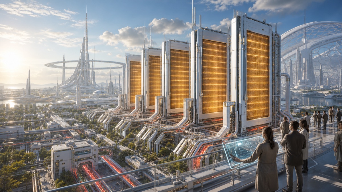 Kardashev Radiator City reference illustration for WN Encyclopedia