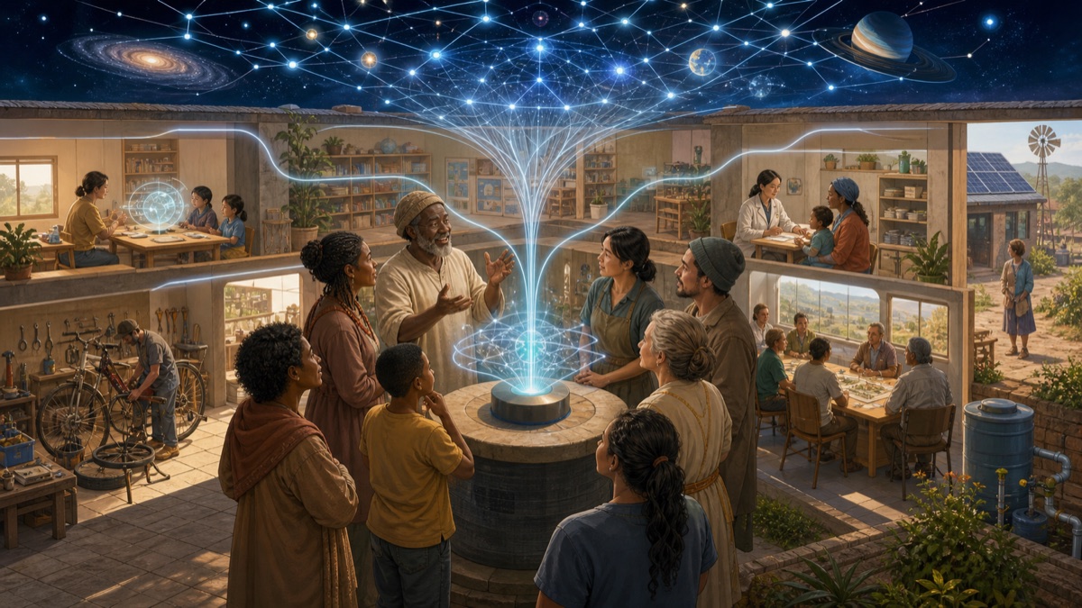 Knowledge Last Mile reference illustration for WN Encyclopedia