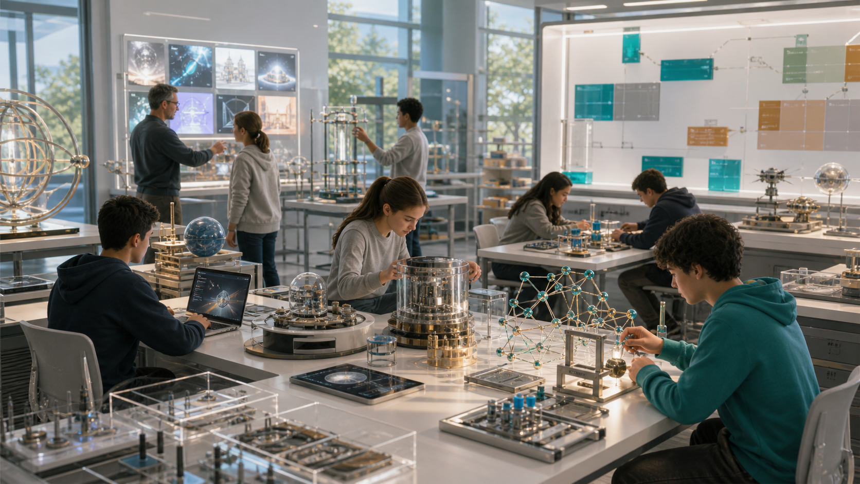 Non-Accredited Frontier School Lab reference image showing a school-lab pattern that keeps present Academy learning distinct from future WN University authorization work