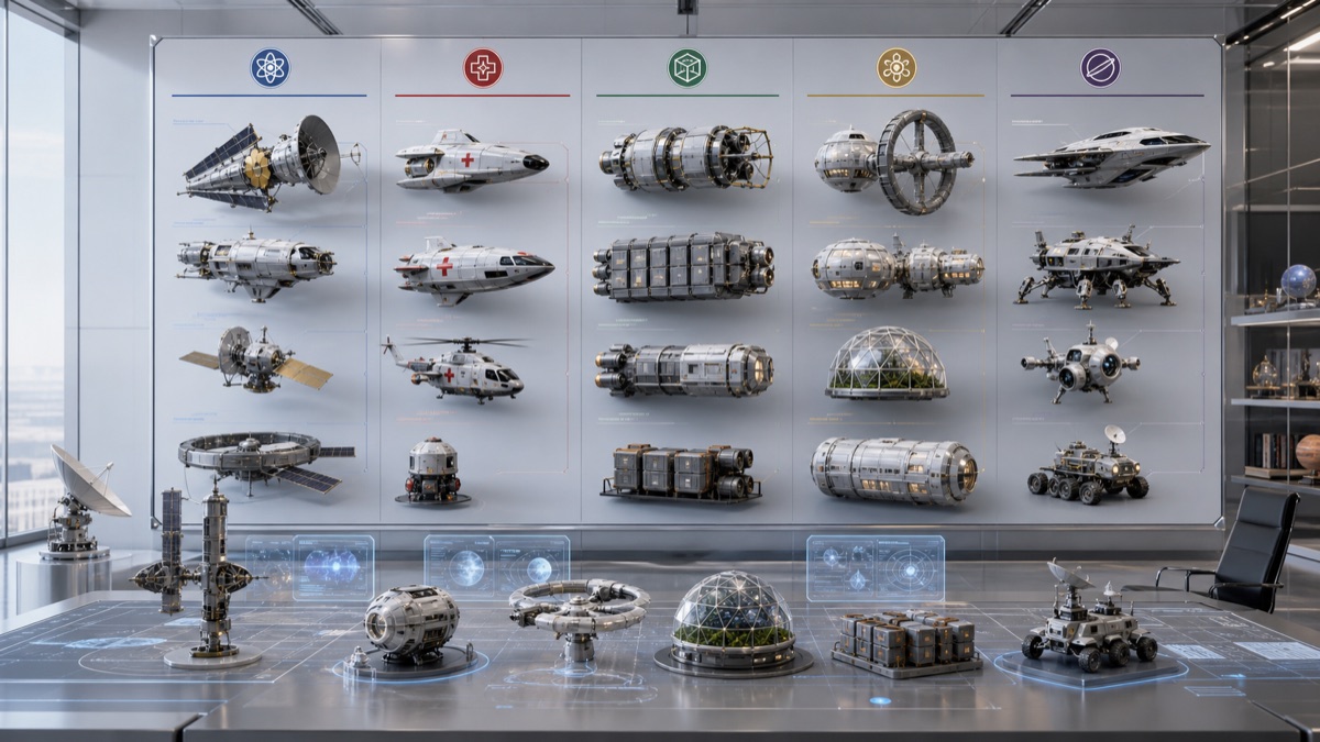 Nonmilitary taxonomy card for the White Noise spaceship fleet