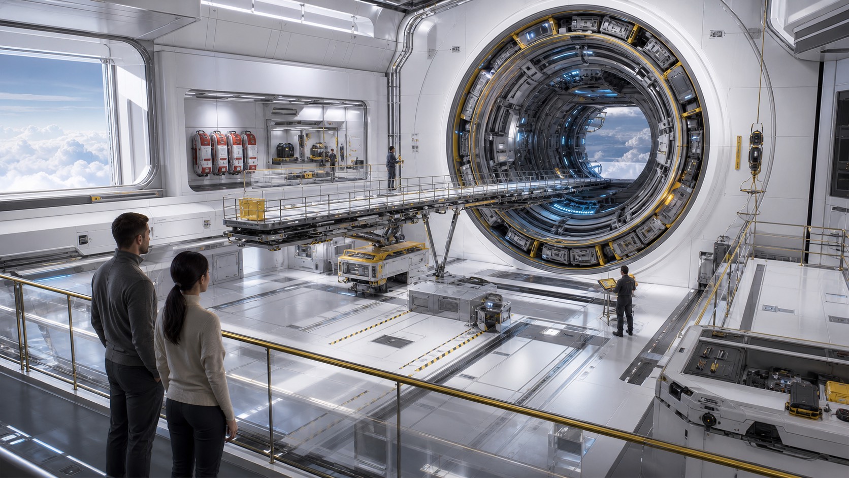 Nonmilitary Spaceship Docking Port reference image for WN Encyclopedia