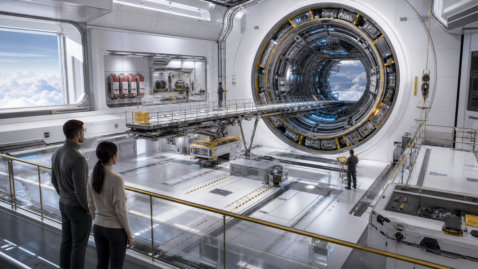 Nonmilitary Spaceship Docking Port reference image for WN Encyclopedia