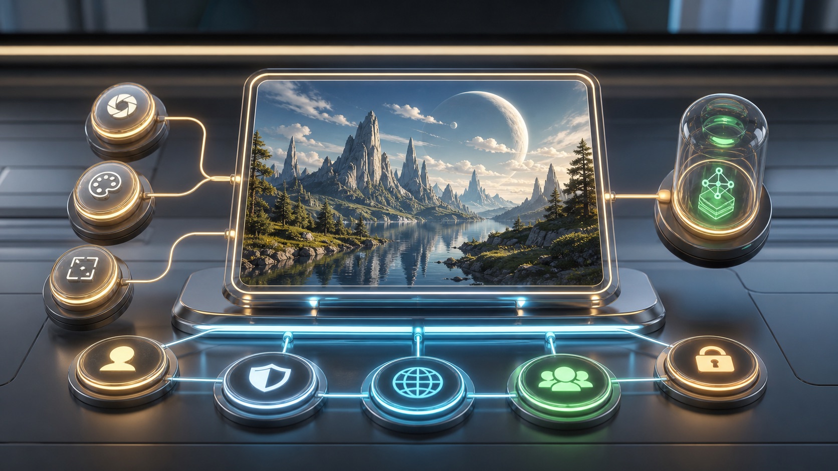 Prompt-Specific Scene Contract reference image for WN Encyclopedia