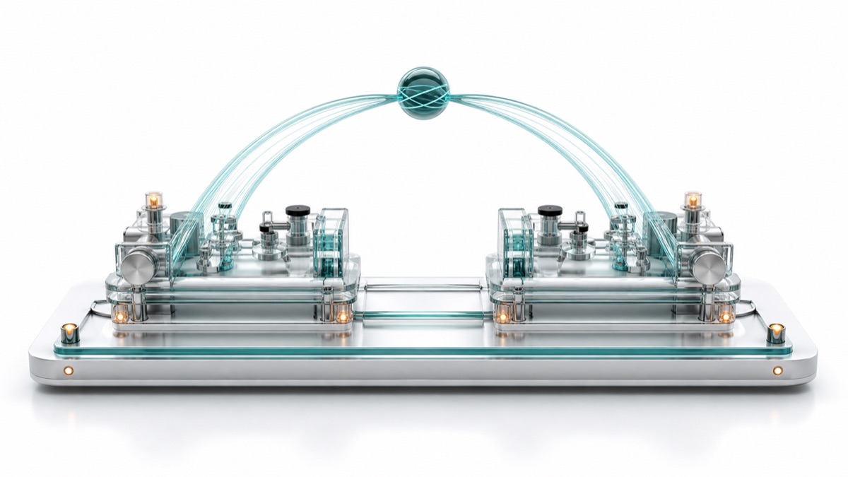Quantum-Correlation Calibration Bench reference plate for WN Encyclopedia