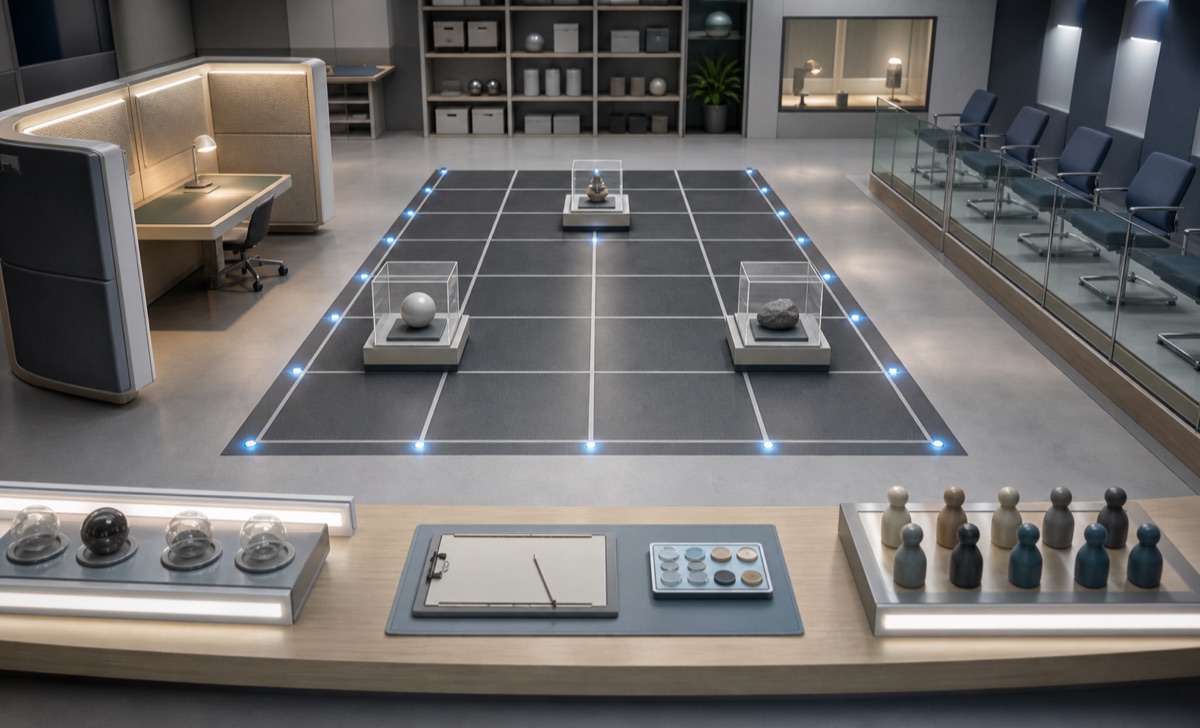 Remote-Viewing Calibration Floor reference plate for WN Encyclopedia