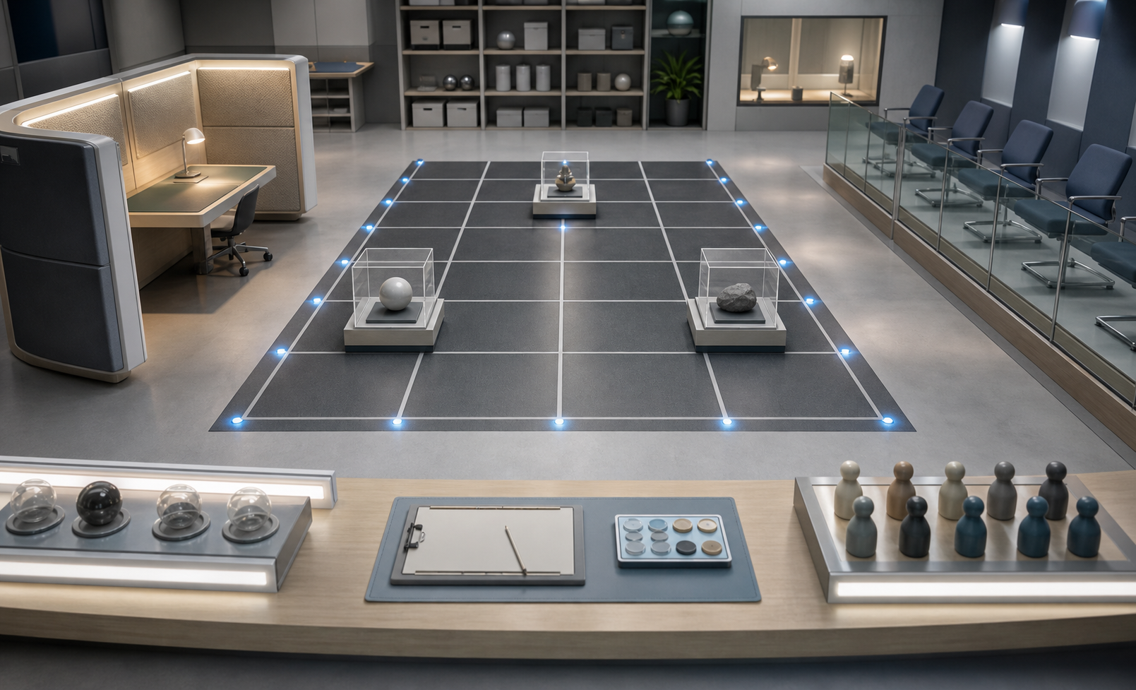 Remote-Viewing Calibration Floor reference plate for WN Encyclopedia