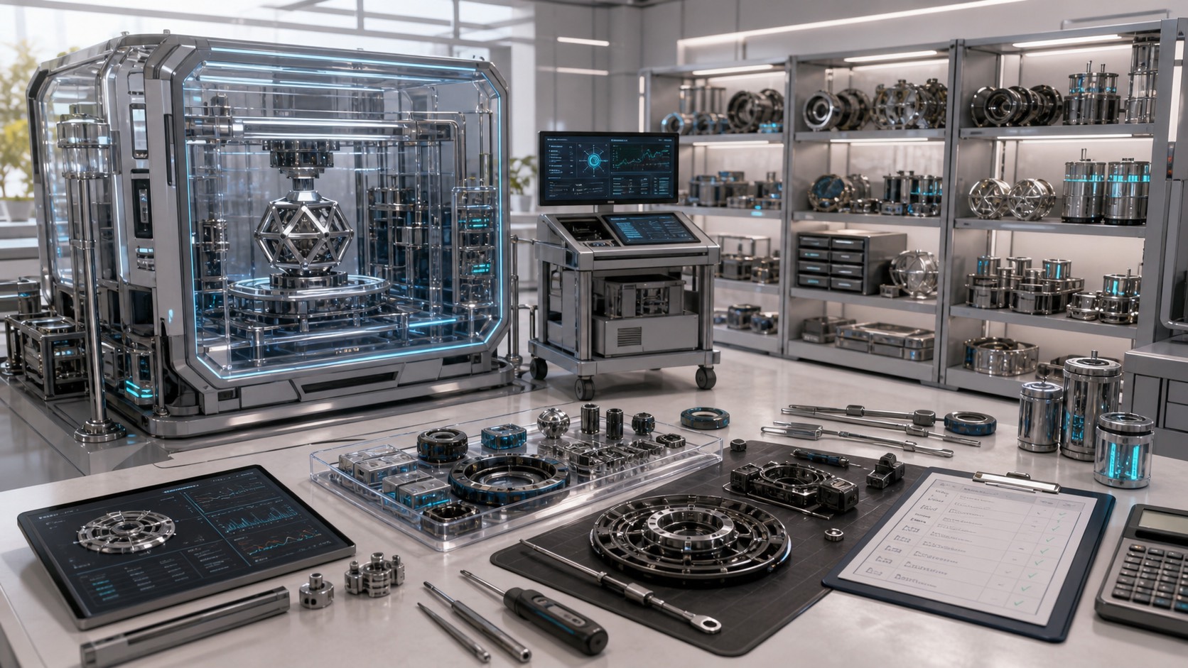 Replicator Repair Budget reference image showing a repair budget for speculative matter-compilation systems