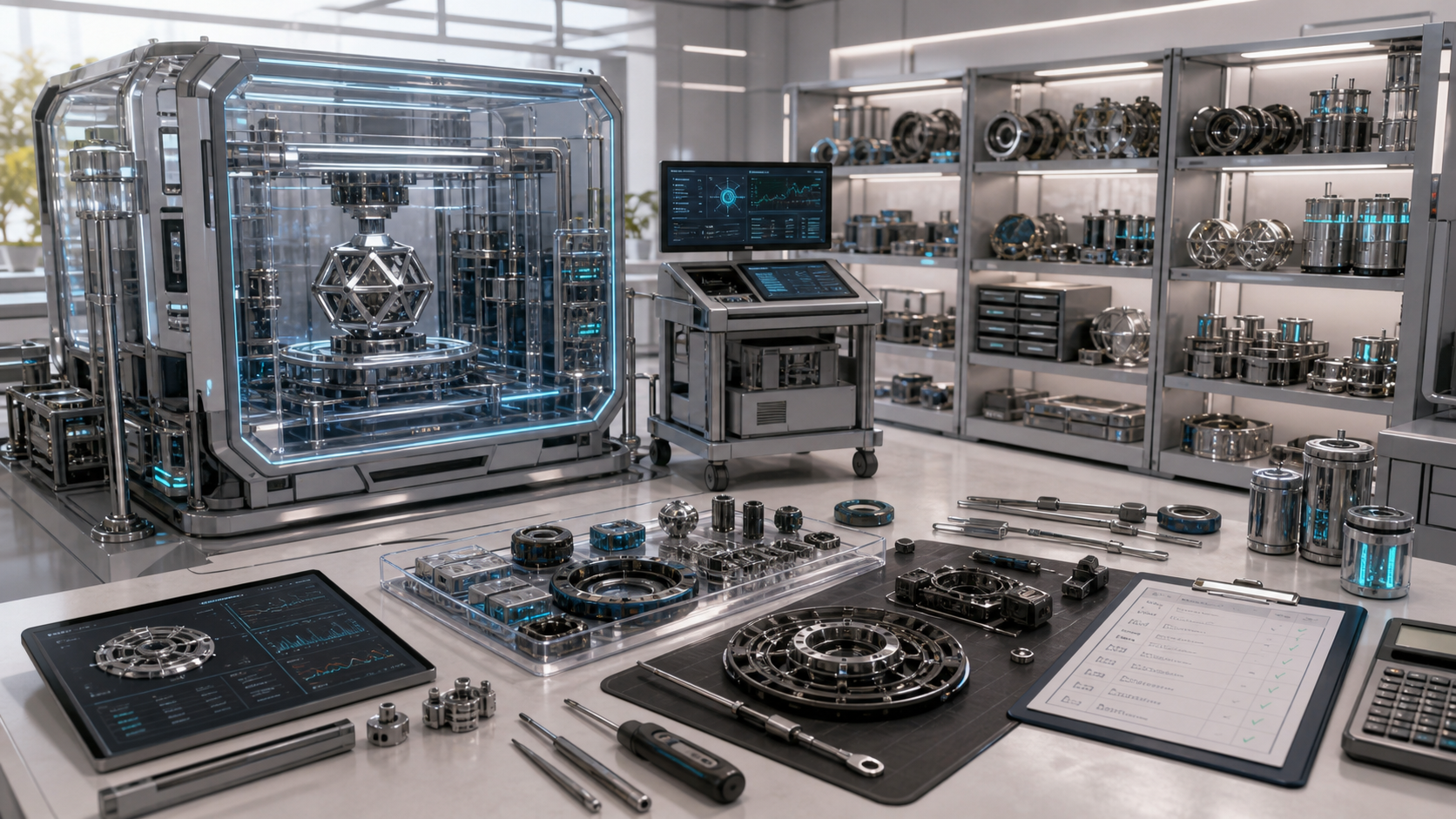 Replicator Repair Budget reference image showing a repair budget for speculative matter-compilation systems