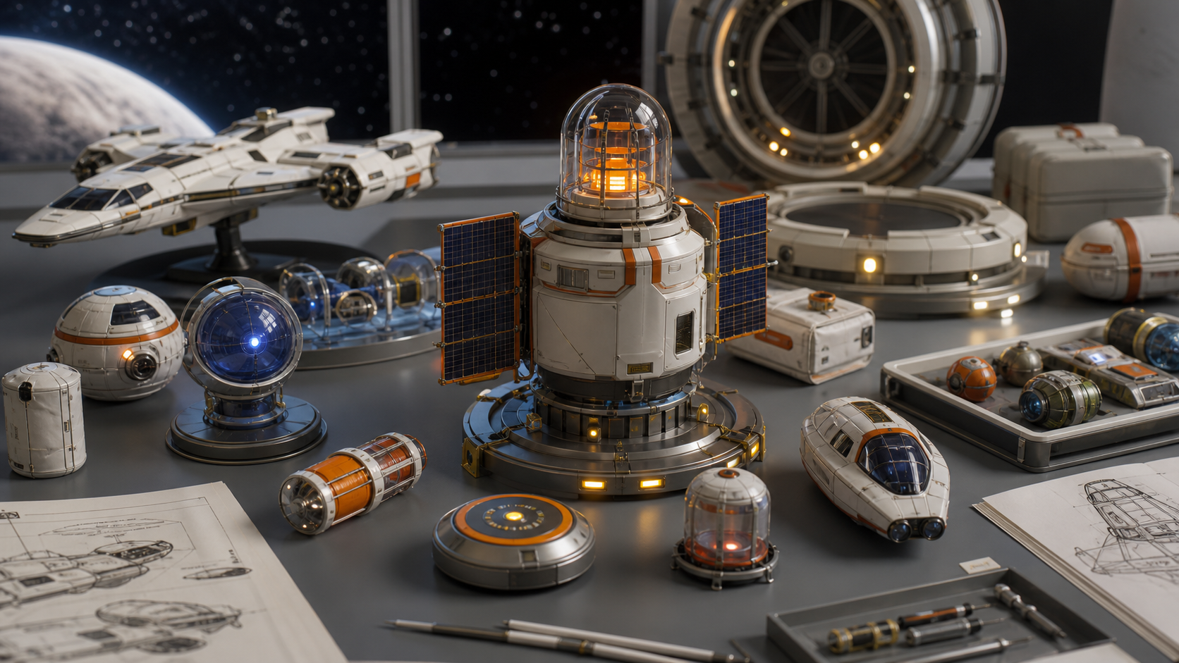 Spaceship Rescue Beacon reference image for WN Encyclopedia