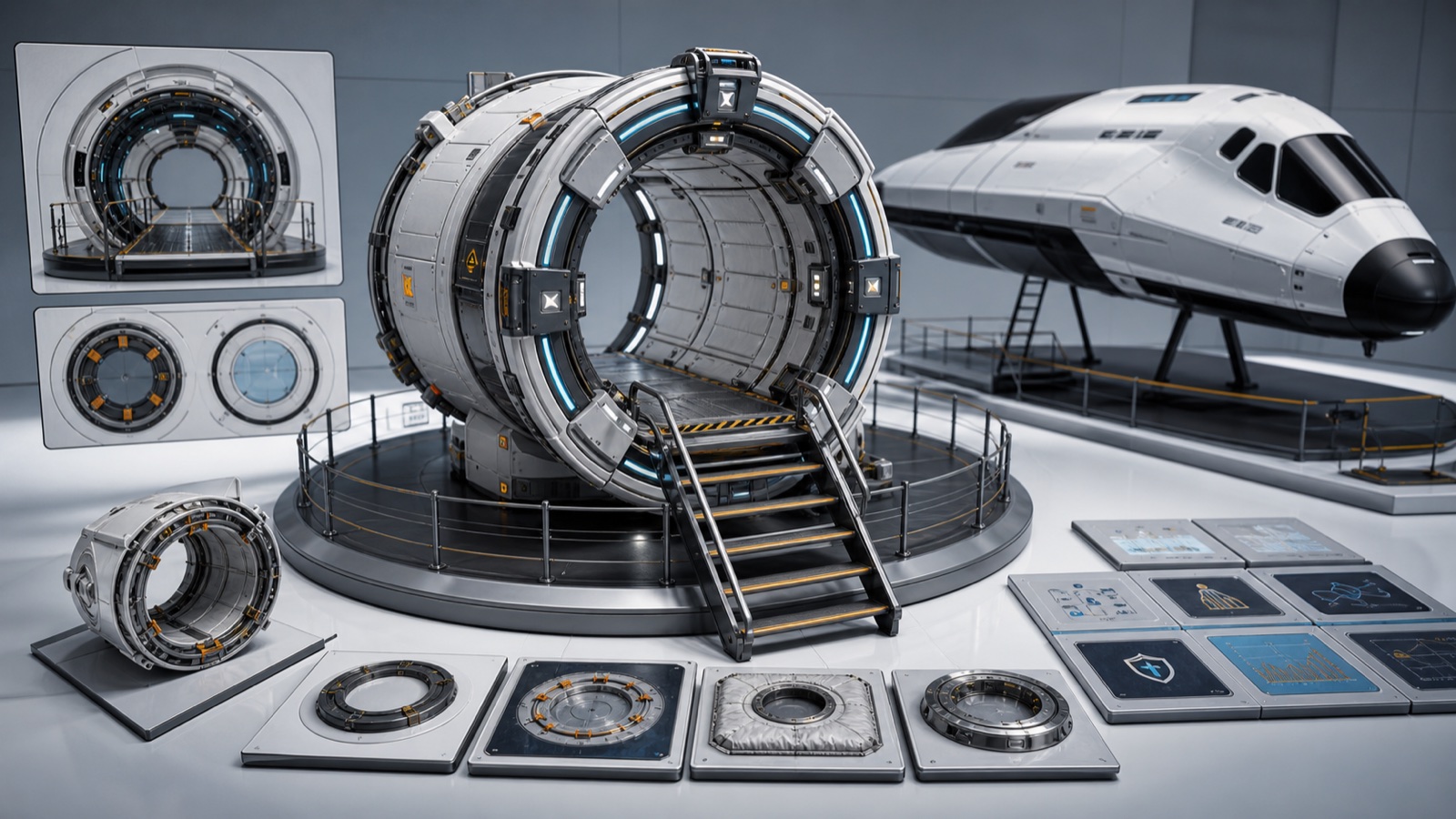 Spaceship Rescue Dock reference image for WN Encyclopedia