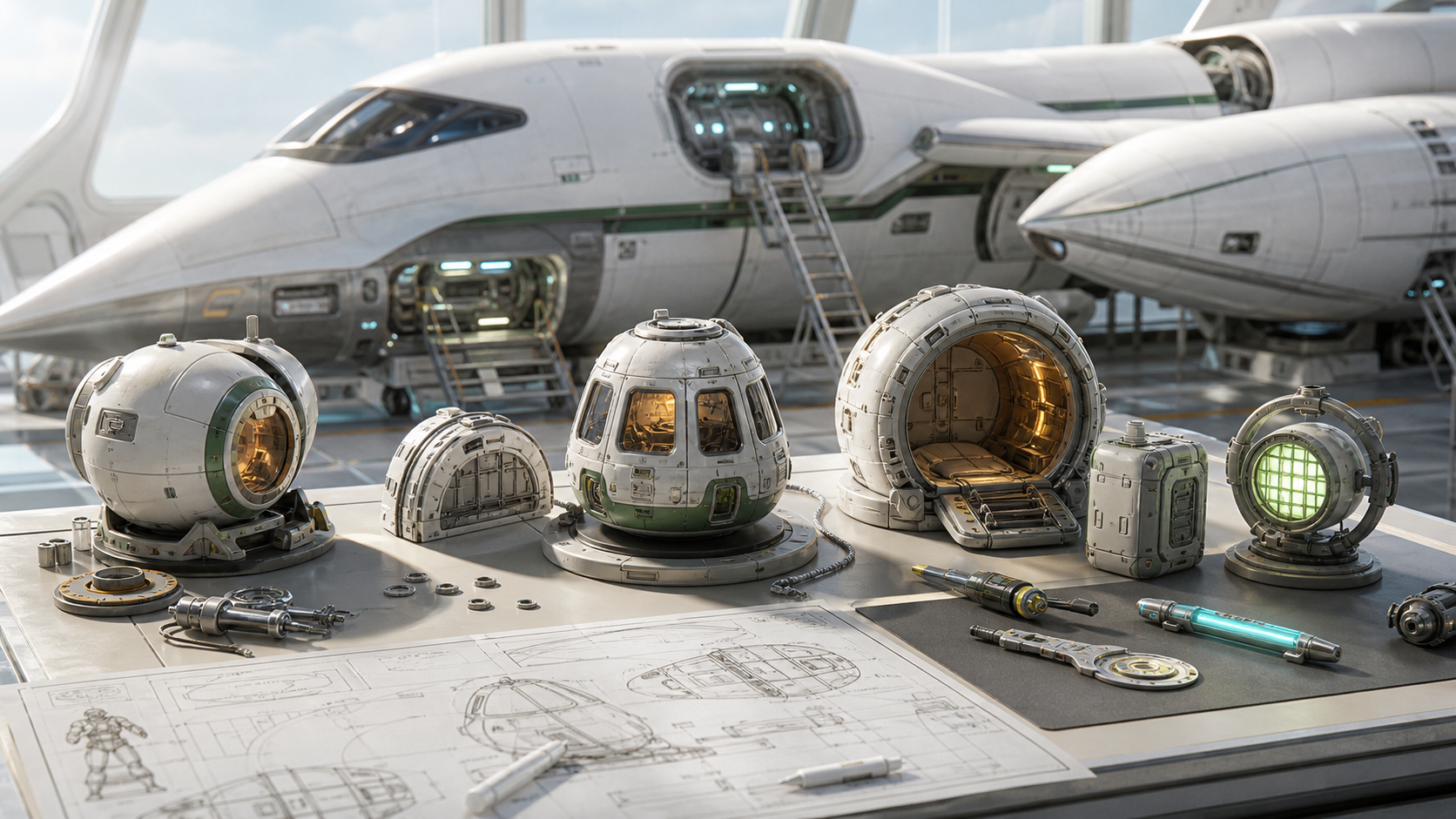 Spaceship Rescue Grammar reference image for WN Encyclopedia