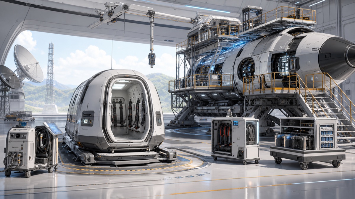 Spaceship Rescue Readiness reference illustration for WN Encyclopedia