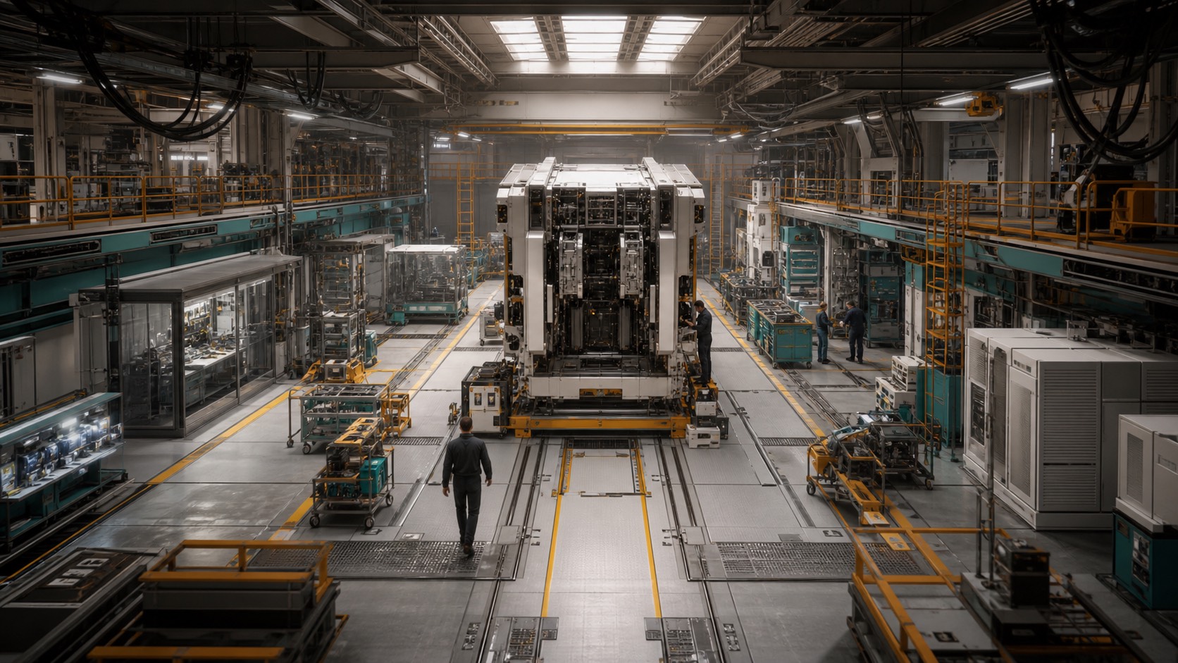Superfactory Maintenance Bay reference image for WN Encyclopedia
