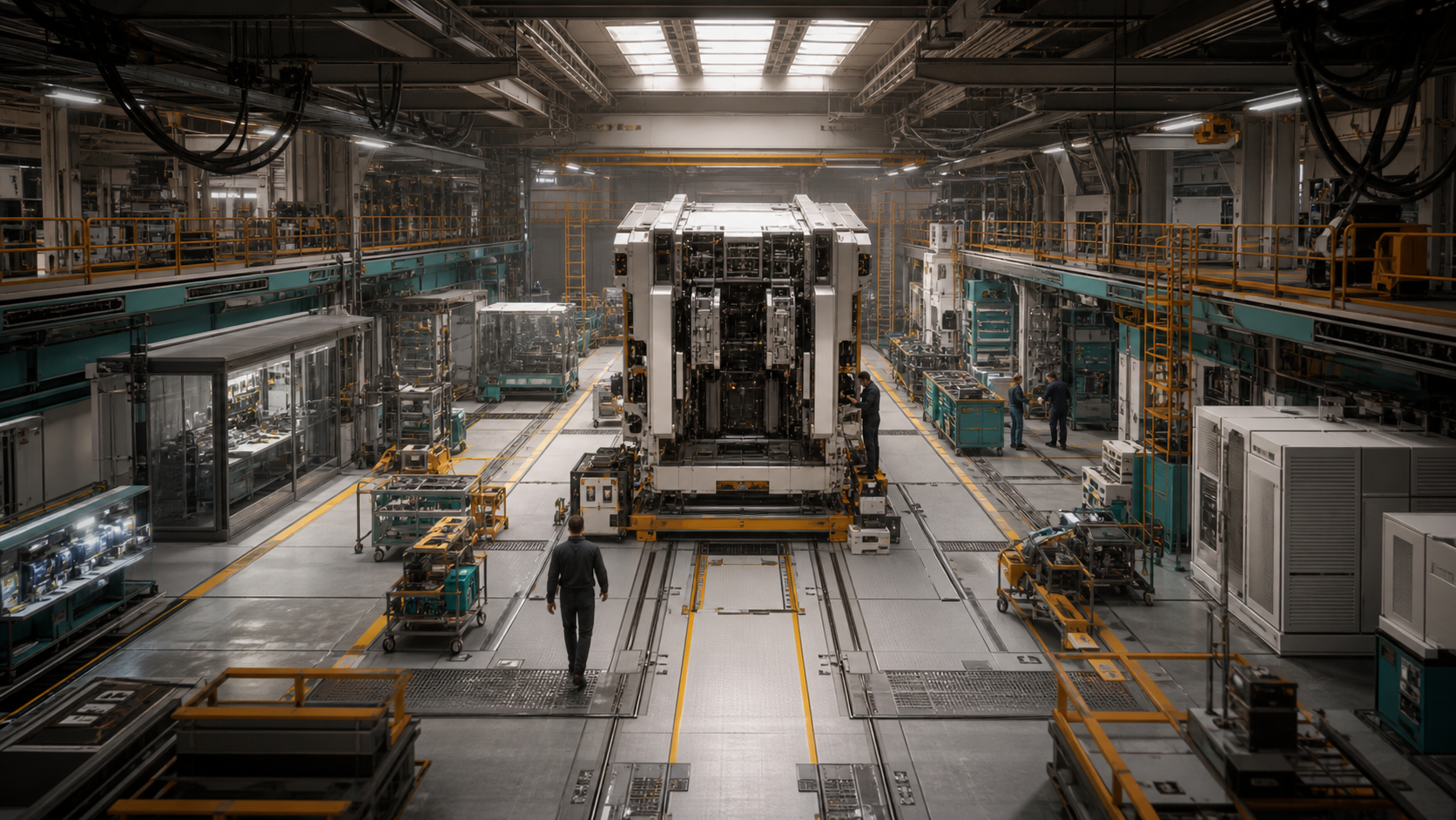 Superfactory Maintenance Bay reference image for WN Encyclopedia