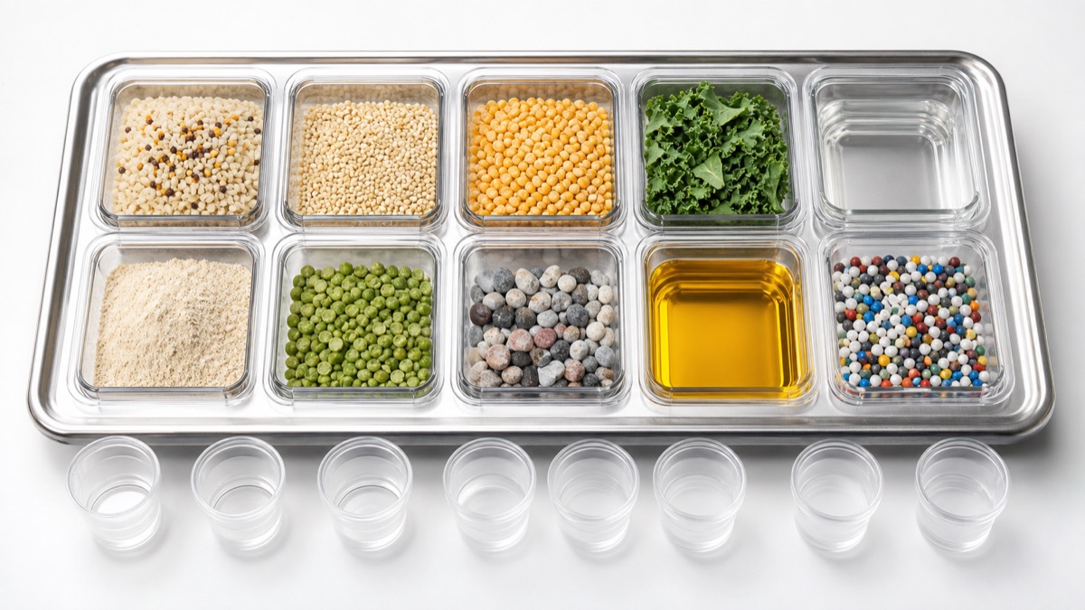 Superformula Ingredient-Audit Tray reference plate for WN Encyclopedia