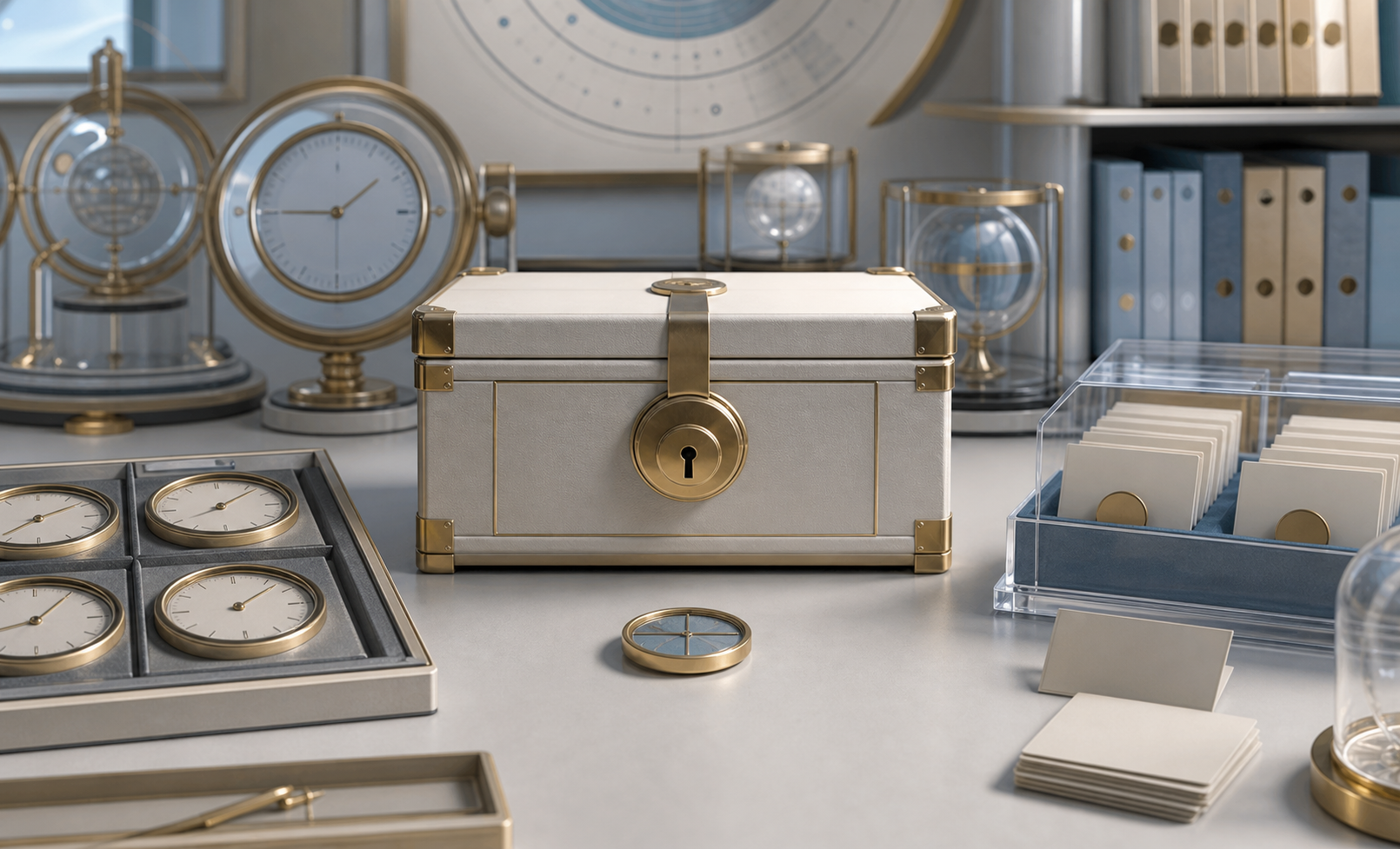 Time Lesson Correction Lockbox reference plate for WN Encyclopedia