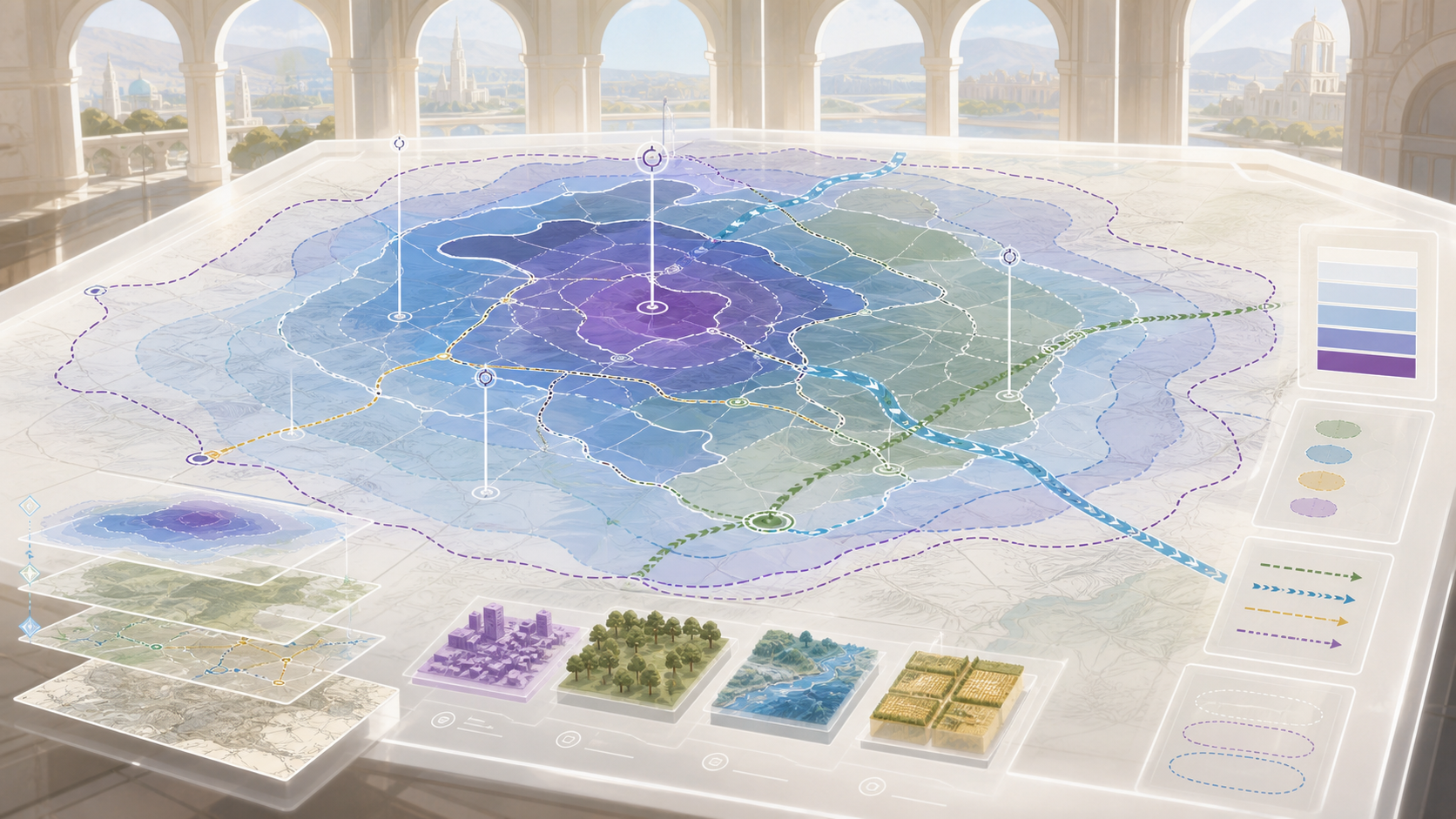 Uncertainty Map reference illustration for WN Encyclopedia