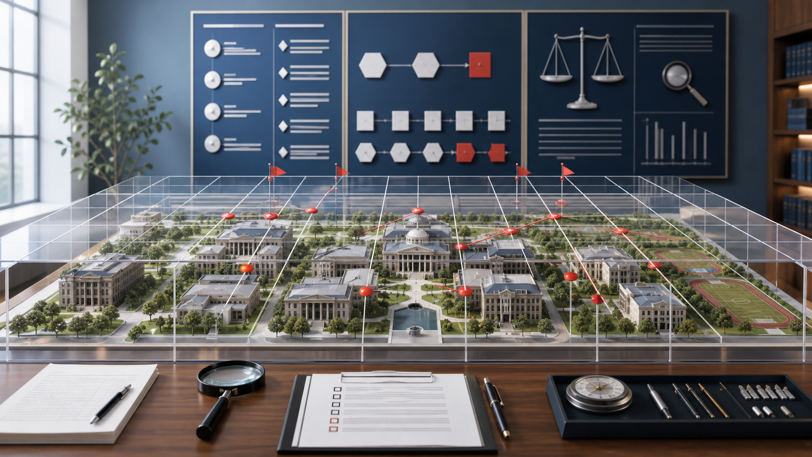 University Roadmap Red Team reference illustration for WN Encyclopedia