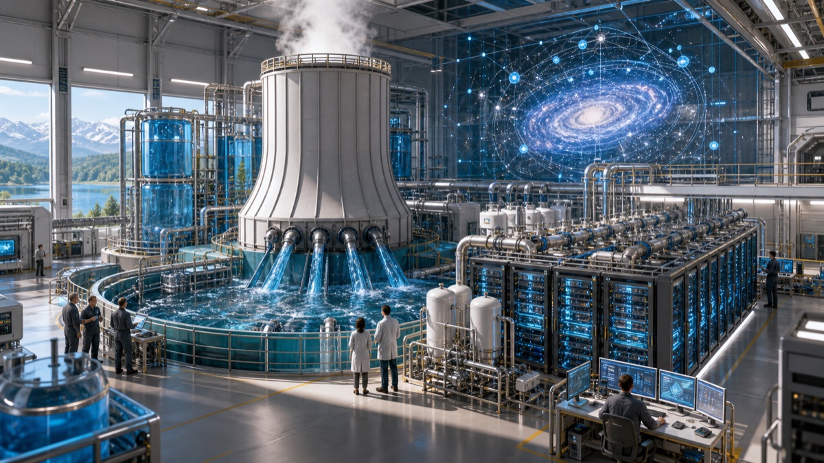 White Noise Computer Cooling Tower reference illustration for WN Encyclopedia