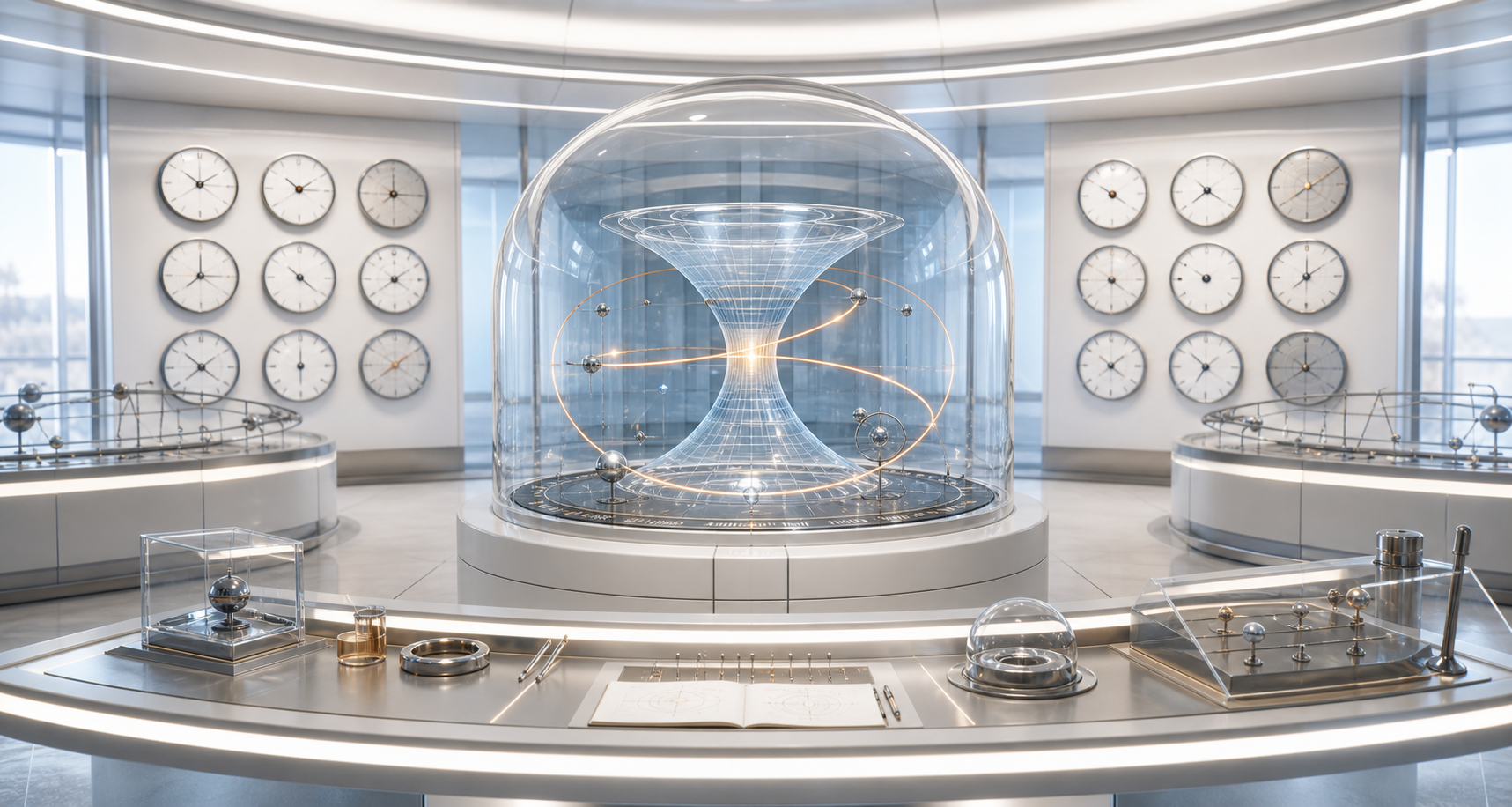 Wormhole Metaphor Review Clock reference plate for WN Encyclopedia