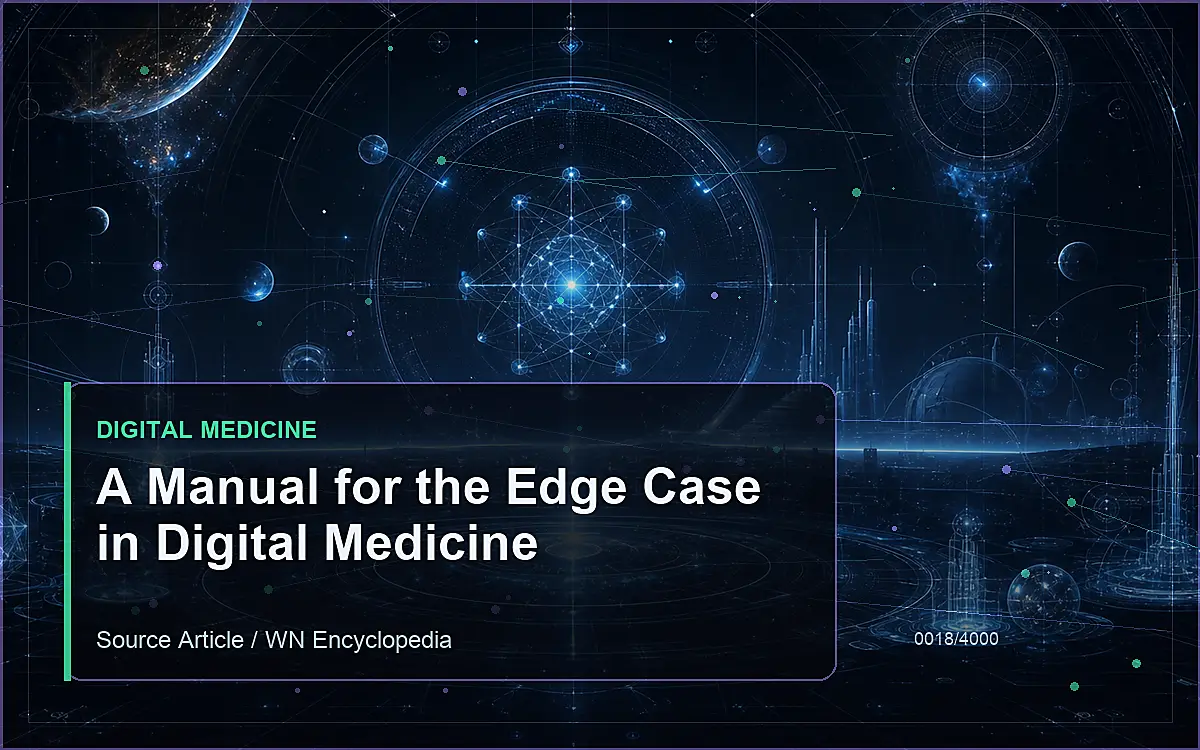 AI-generated encyclopedia reference image for A Manual for the Edge Case in Digital Medicine