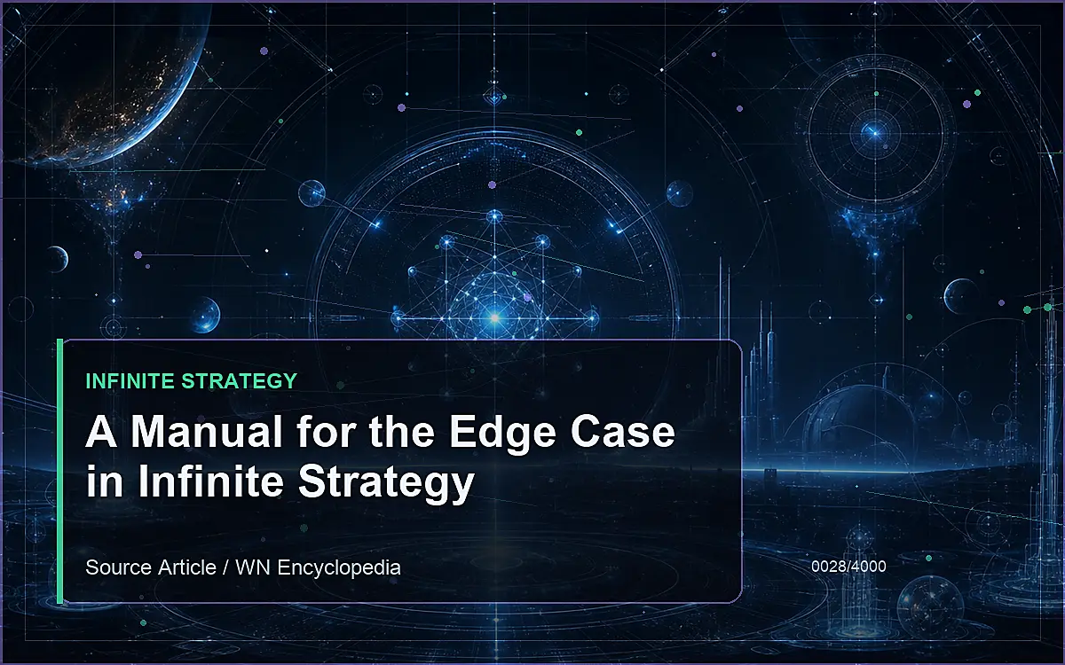 AI-generated encyclopedia reference image for A Manual for the Edge Case in Infinite Strategy