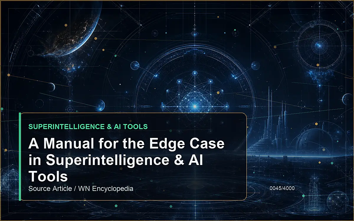 AI-generated encyclopedia reference image for A Manual for the Edge Case in Superintelligence & AI Tools