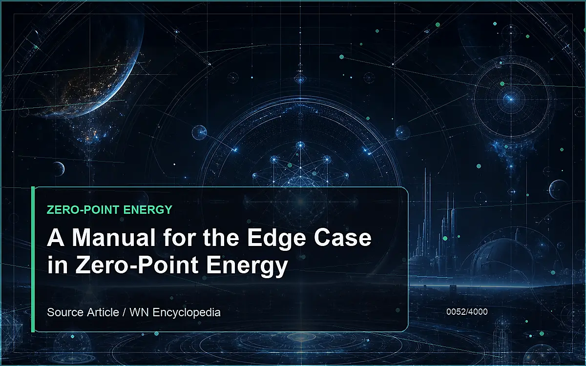 AI-generated encyclopedia reference image for A Manual for the Edge Case in Zero-Point Energy