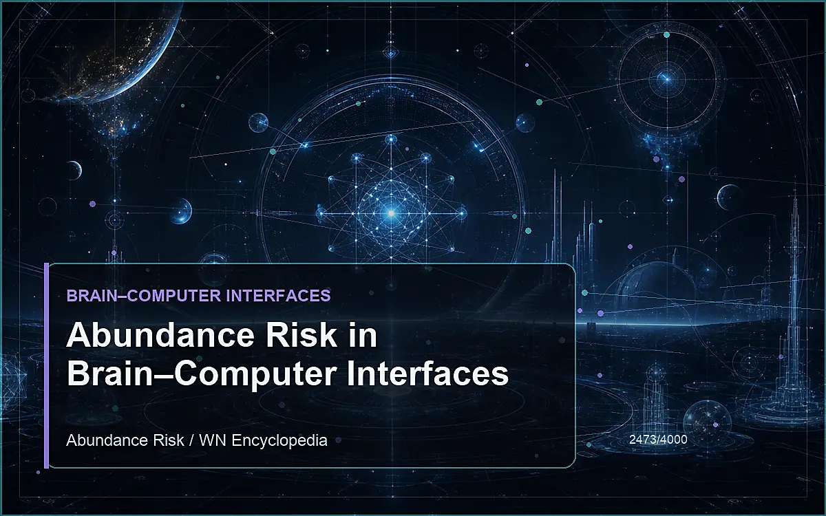 AI-generated encyclopedia reference image for Abundance Risk in Brain–Computer Interfaces