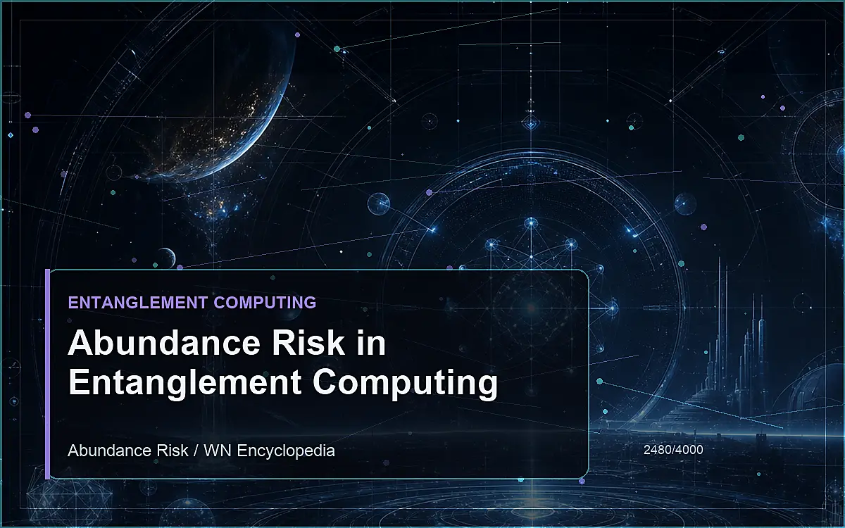 AI-generated encyclopedia reference image for Abundance Risk in Entanglement Computing
