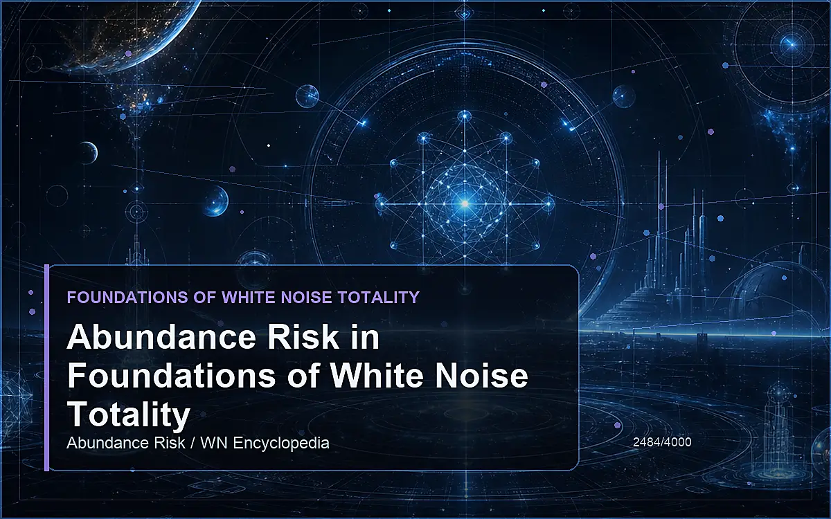 AI-generated encyclopedia reference image for Abundance Risk in Foundations of White Noise Totality