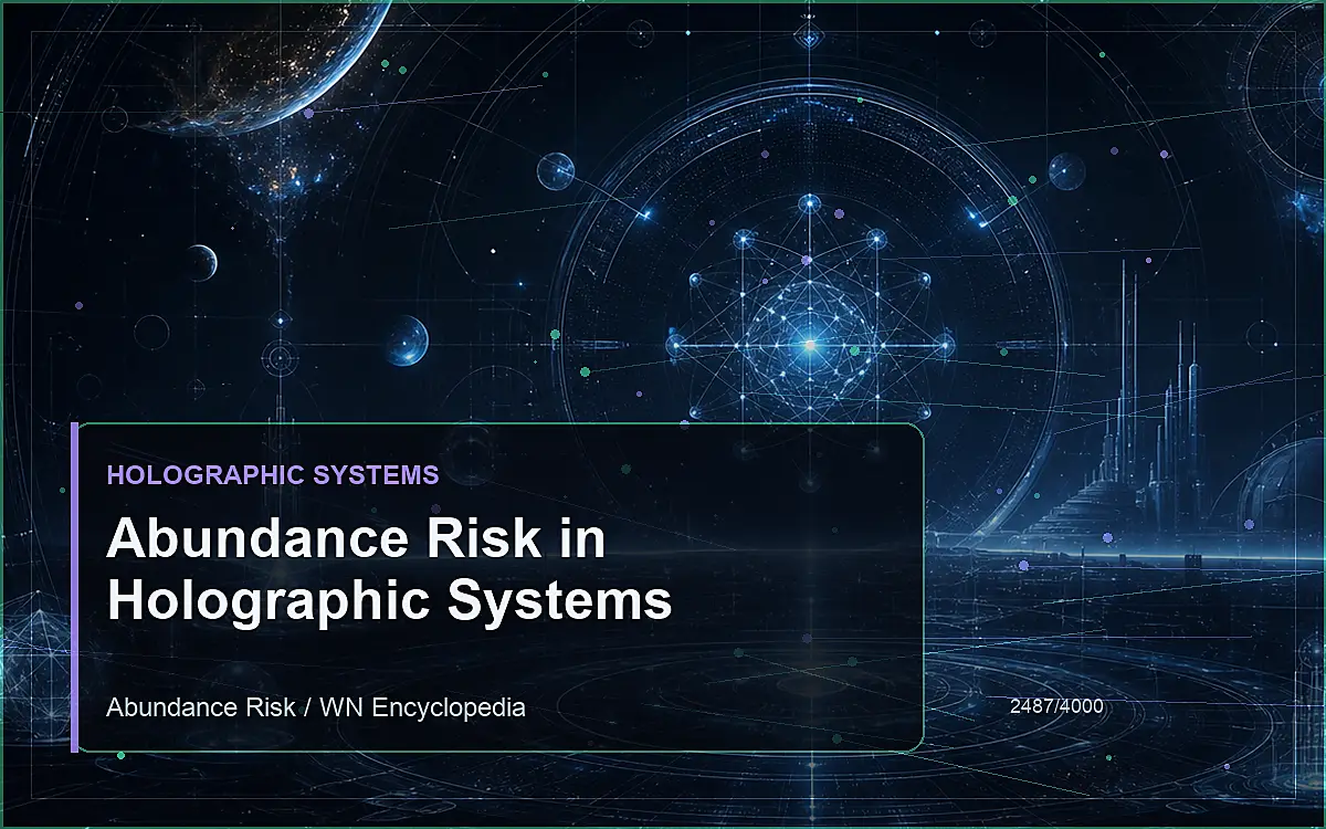 AI-generated encyclopedia reference image for Abundance Risk in Holographic Systems