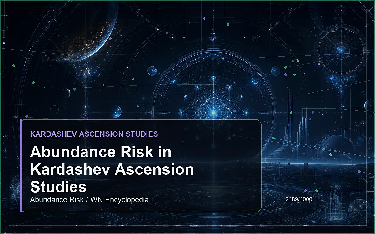 AI-generated encyclopedia reference image for Abundance Risk in Kardashev Ascension Studies