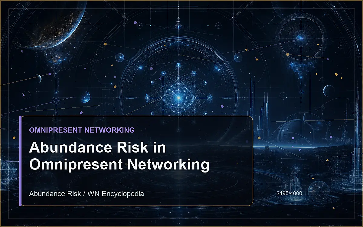 AI-generated encyclopedia reference image for Abundance Risk in Omnipresent Networking