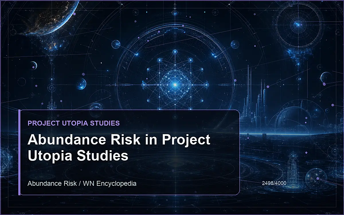AI-generated encyclopedia reference image for Abundance Risk in Project Utopia Studies