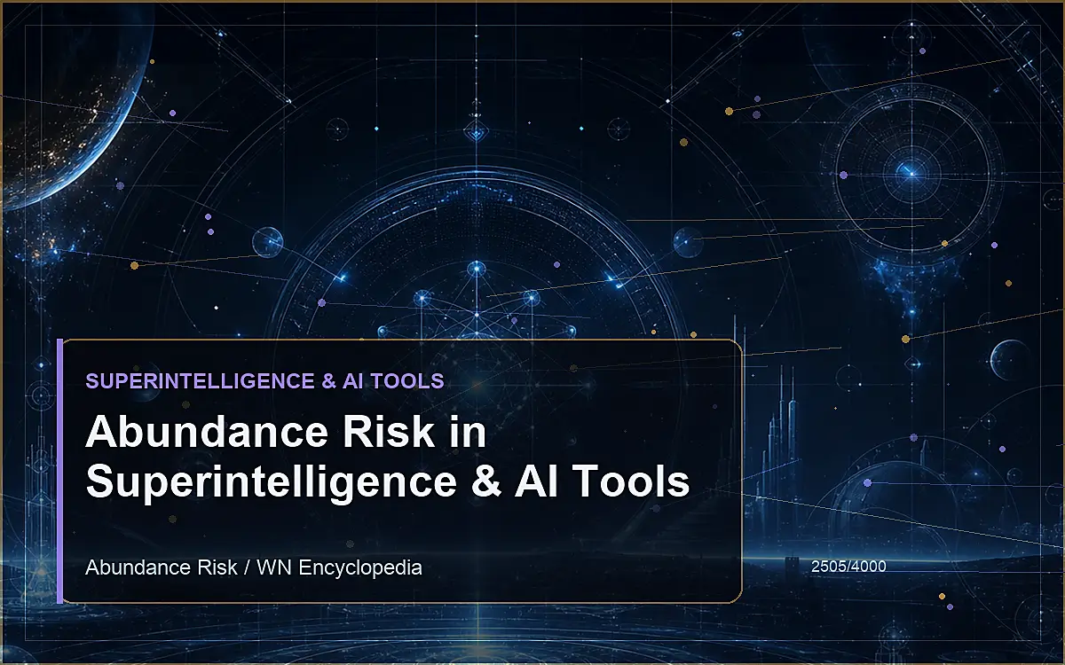 AI-generated encyclopedia reference image for Abundance Risk in Superintelligence & AI Tools