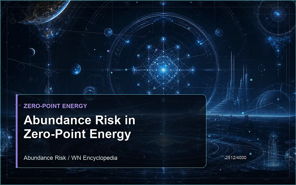 AI-generated encyclopedia reference image for Abundance Risk in Zero-Point Energy