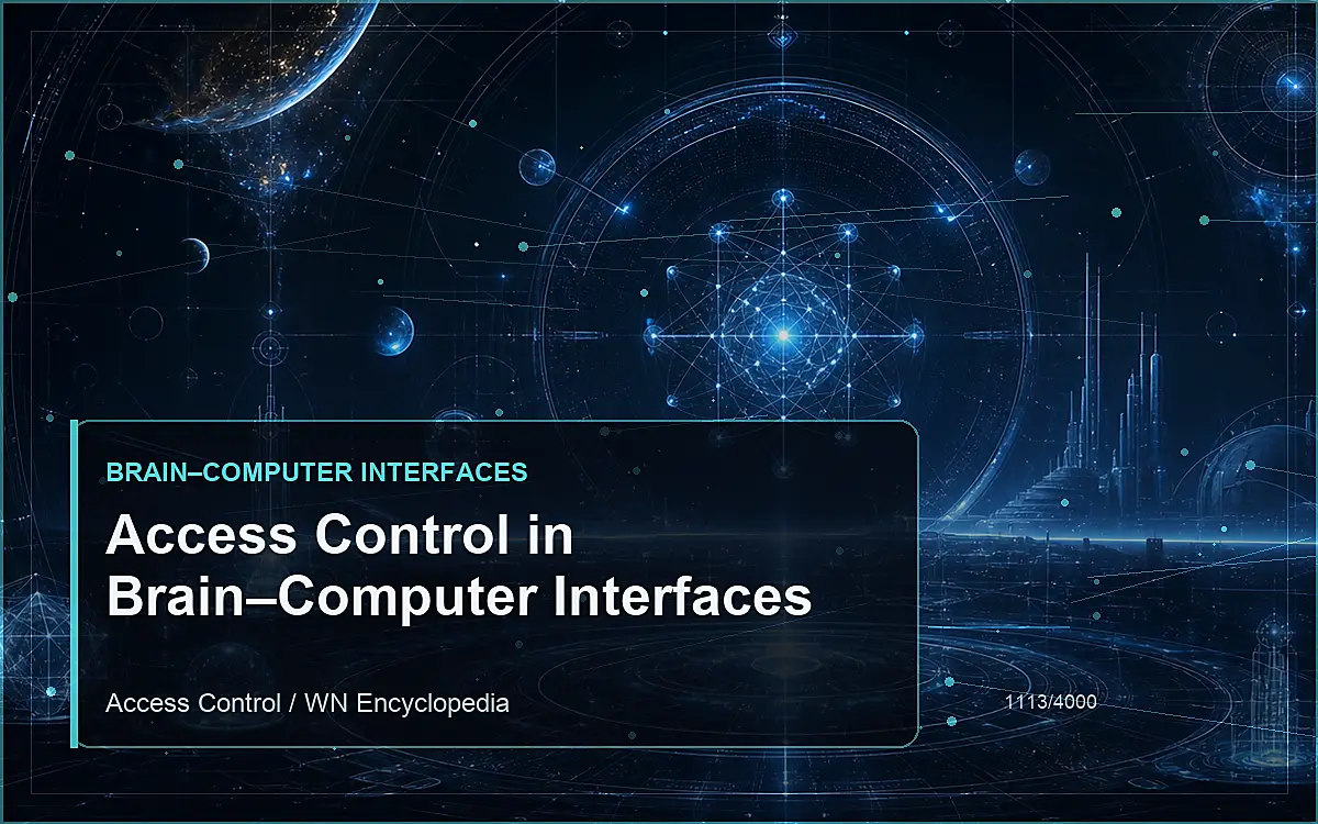 AI-generated encyclopedia reference image for Access Control in Brain–Computer Interfaces