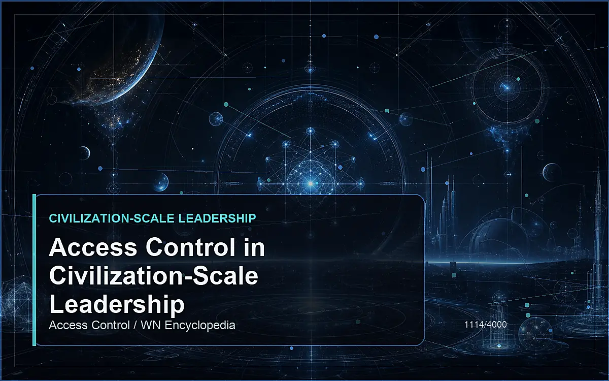 AI-generated encyclopedia reference image for Access Control in Civilization-Scale Leadership