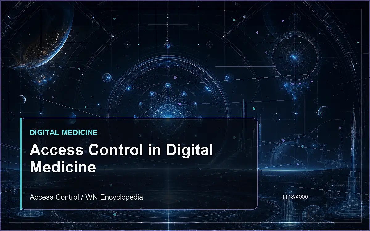 AI-generated encyclopedia reference image for Access Control in Digital Medicine