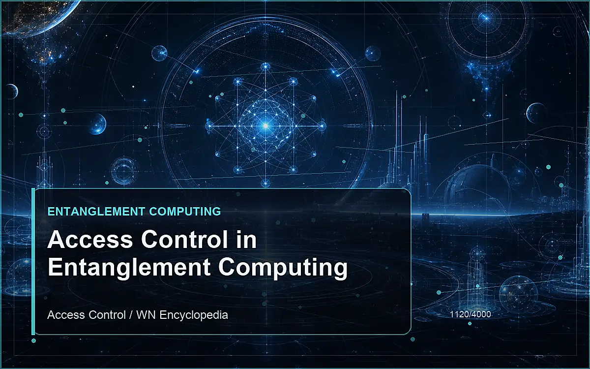 AI-generated encyclopedia reference image for Access Control in Entanglement Computing