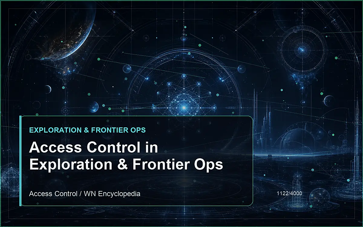 AI-generated encyclopedia reference image for Access Control in Exploration & Frontier Ops