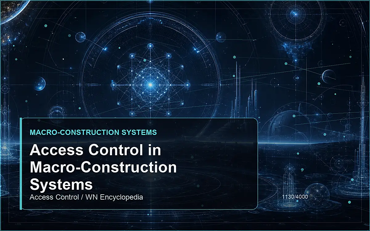 AI-generated encyclopedia reference image for Access Control in Macro-Construction Systems