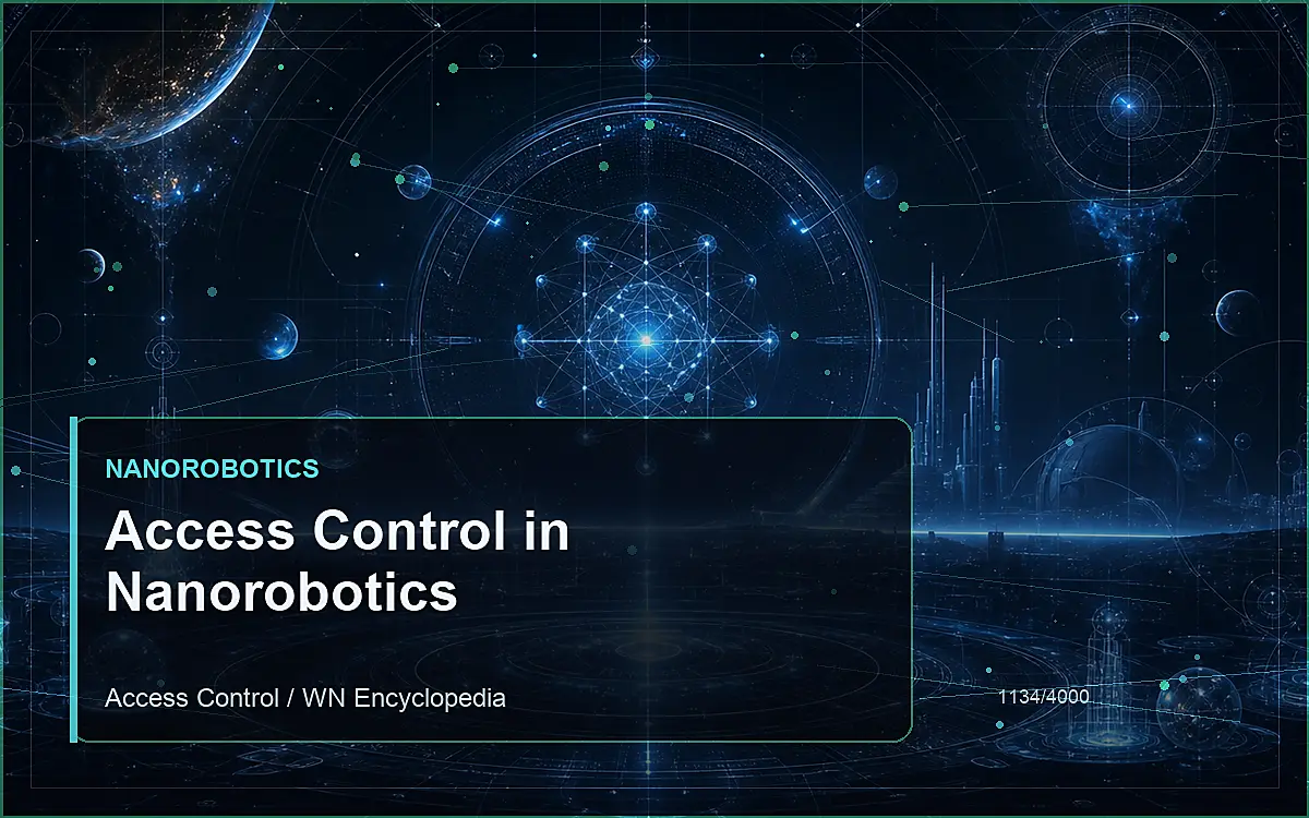 AI-generated encyclopedia reference image for Access Control in Nanorobotics